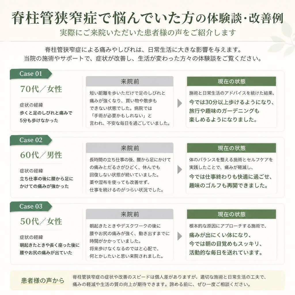 患者様の声