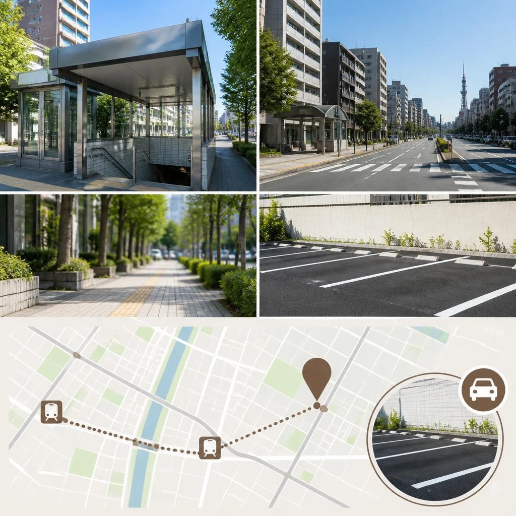 アクセス情報：通いやすい立地