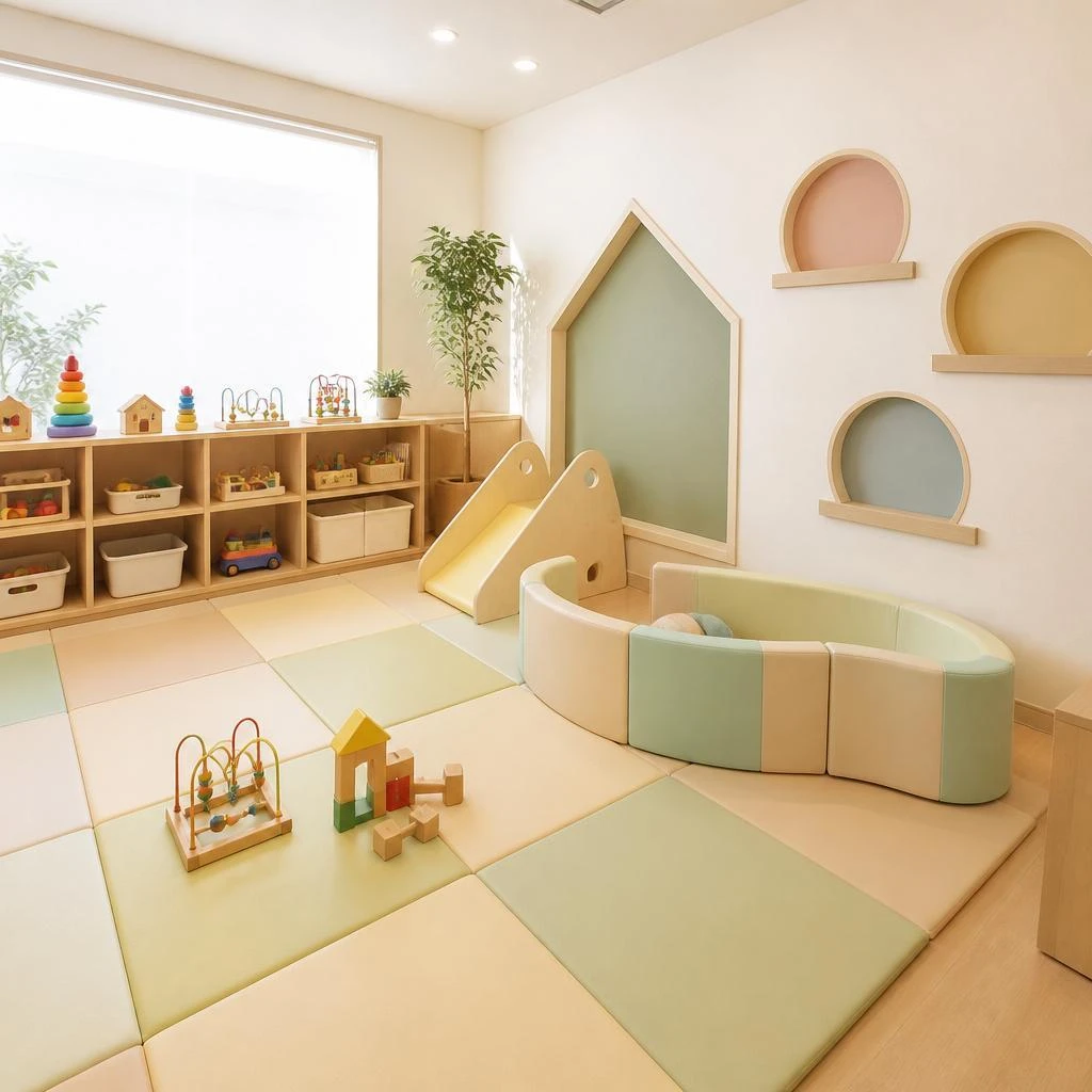 お子様連れでも安心！キッズルーム完備