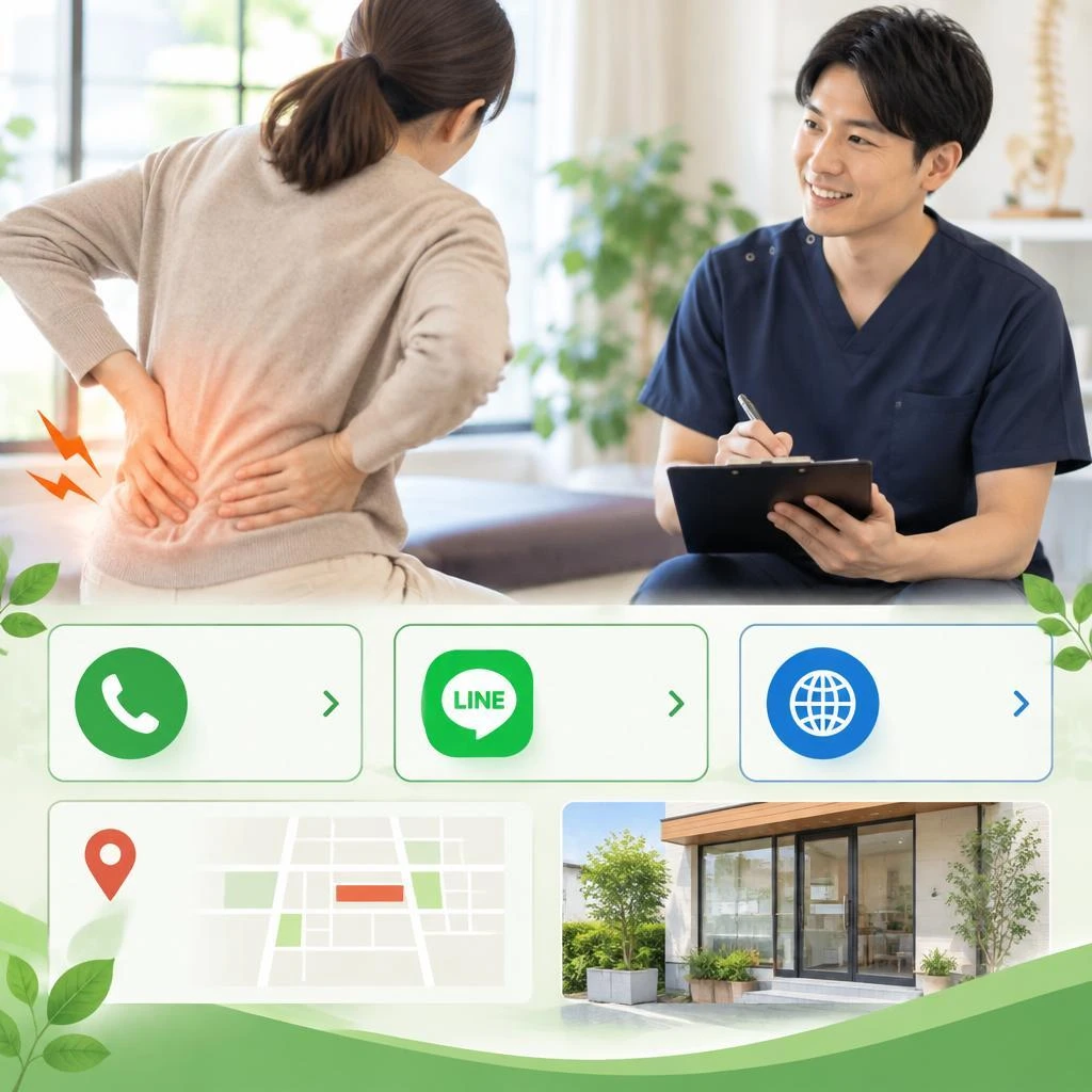 我慢する前に、まずはよつば治療院へご相談ください